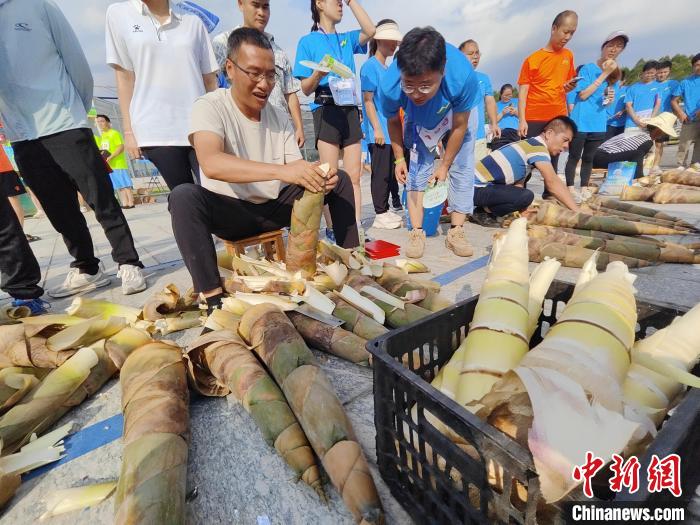 田径亚洲冠军领跑广西2024年“和美乡村健康跑”