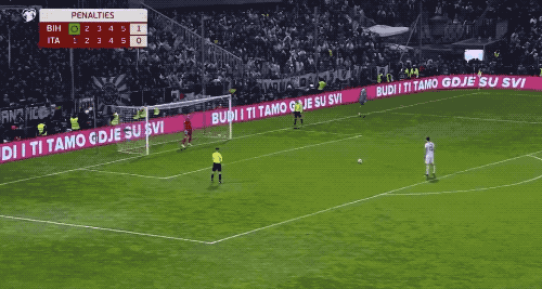 意大利点球大战不敌波黑 连续三届无缘世界杯